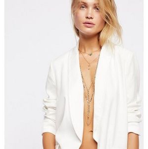 Free People Golden Charms Necklace